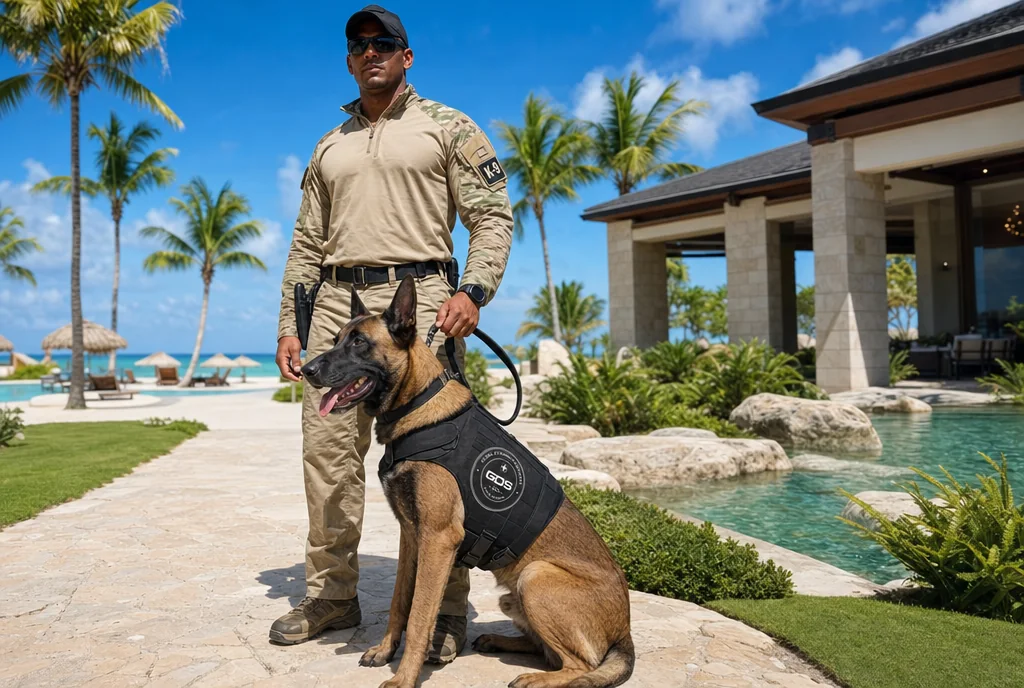 Unidad K9 · sello en el chaleco